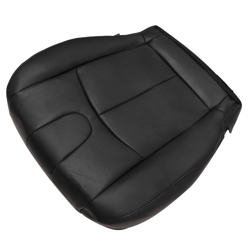 SecosAutoparts Front Driver Side Bottom Perforated Leather Replacement Seat Cover