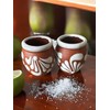 Set of 4 Mini Cantaritos Shot Glasses - 2oz Handmade