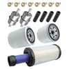 HUQUZN Filter Kit Fit for Kubota BX23S BX1880 BX2360 BX2380