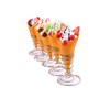 Stainless steel Pizza Cone Holder Stand Ice Cream Cone Holder