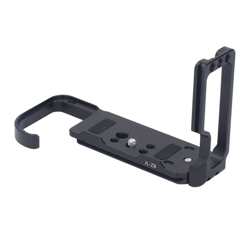 L Bracket Quick Release Plate Aluminum Skeleton Design 1/4 Inch