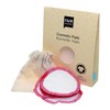 FAIR SQUARED Kosmetik-Pads 7 Stück - Waschbare Abschminkpads aus Fairtrade-Bio-Baumwolle