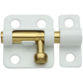 National Hardware N248-492 V833 Window Bolt in White,2 Inch