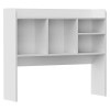 SEGAWE White Office Organization Shelves for Top of Desk Organizers