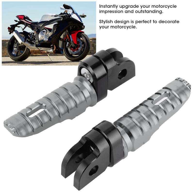 Motorcycle Front Footrests Front Left Right Pairs Fit for Yamaha