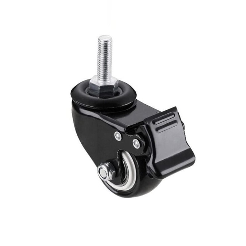 4Pcs 1.5 Inch Heavy Duty Caster Wheels Swivel Casters with