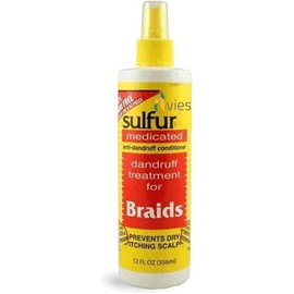 Sulfur Medicated Anti-Dandruff Conditioner for Braids, 356 ml