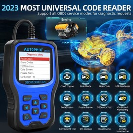 AUTOPHIX OM129 OBD2 Scanner Battery Test Code Reader 2-IN-1 Car Diagnostic Tool