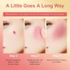 Mysense Liquid Blush, Silky Cream Blush Stick for Cheek Soft