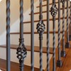 12Pack Wrought Iron Balusters 44 Inches Metal Railings Deck Balusters