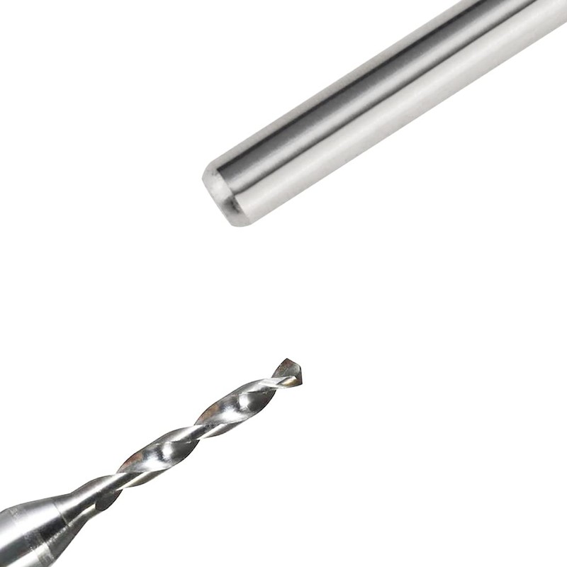 Saipor 1.1-2.0mm PCB Drill Bit, CNC Engraving Drill Bit, Carbide
