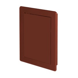 Awenta Inspection Flap Brown 15 x 20 cm ABS Plastic 150 x 200 mm Inspection Door Inspection Door Maintenance Cleaning Flap Maintenance Opening DT 11br