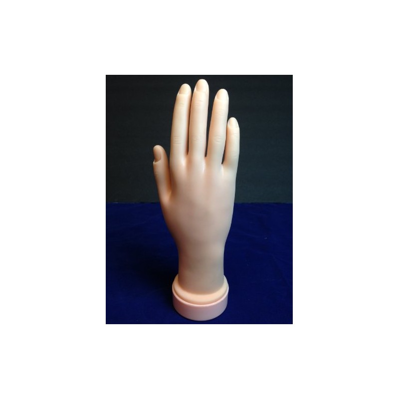 Beauticom® Practice Flexible Manicure Mannequin Hand Display with Soft Hand