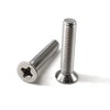 M5x20 Phillips Screws 304 Stainless Steel Flat Head Machine Screws