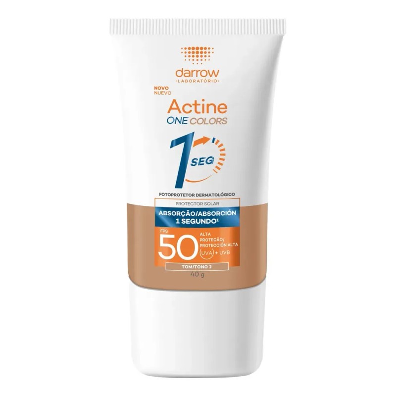 Darrow Protector Solar Actine One Colors Tono 2 40g Fps50