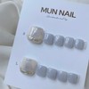 MunNail Silver Line Pedi Tip - No. 1 / MunNail
