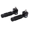 1 Pair Universal Motorcycle Footrests Rear Set Footpegs with 8mm