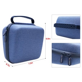 LTGEM Case Compatible with Brother P-Touch PTD220 Home/Office Everyday Label Maker, Purple(Case Only)