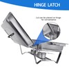 Jacgood Chafing Dish Buffet Set 4 Pack 8QT Stainless Steel