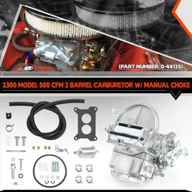 2300 Model 500 CFM 2 Barrel Carburetor w/Manual Choke for J10 CJ5 CJ7 for 361 Engine F100 F250 For GMC Dodge 0-4412S