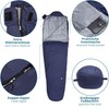 valuents Outdoor Down Sleeping Bag 215 cm – Ultralight and