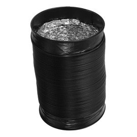 TEHAUX Flexible Aluminum Ducting Hose for Dryer Exhaust Vent Durable Space Saving Ventilation for Hvac Boat Blowers and Grow Tents Prevent Overheating Optimal Performance