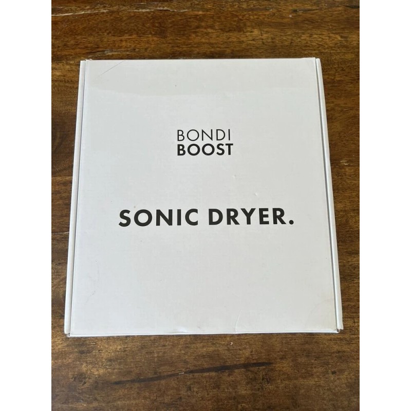 BondiBoost Sonic Dryer: Fast Lightweight Quiet 4 Temp 3 Speeds