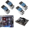 ECSiNG 4pcs 9 Pin / 10 Pin Motherboard Female Header