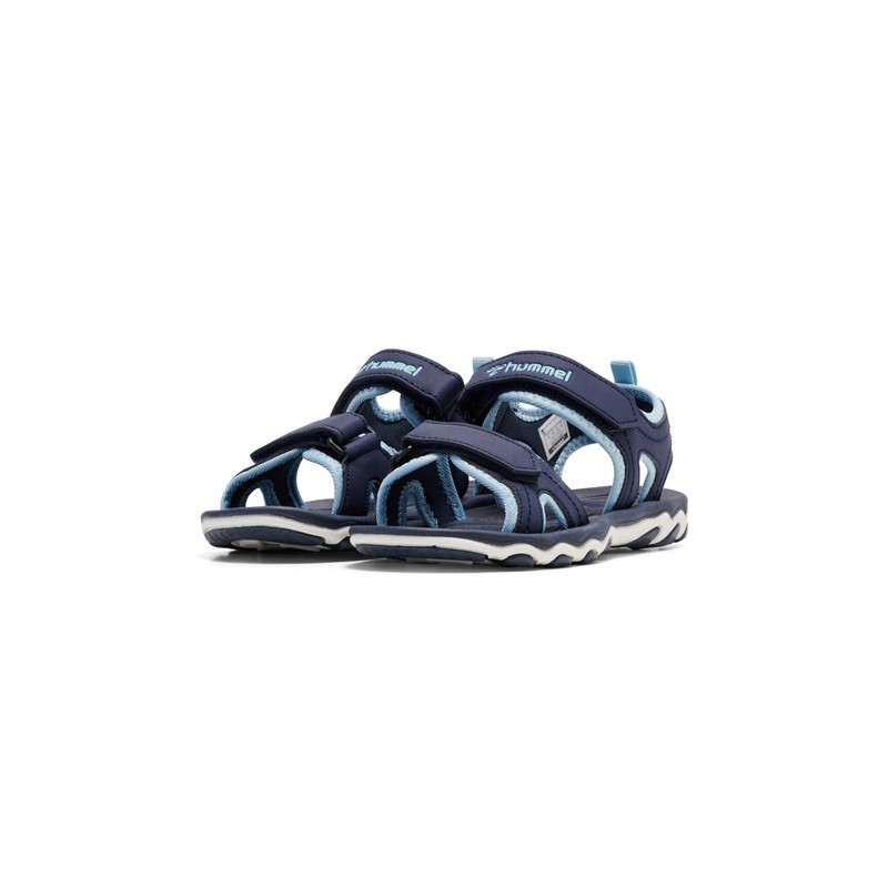 hummel Unisex Bambini Sport Jr Sandal, Iris nero, 27 EU