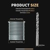 SENNMONN M11X2.0 Metric Thread Repair Kit with Insert HSS Drill,
