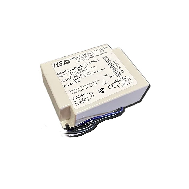 Magtech LP1040-36-C0950 LED Driver 950ma Constant Current 40w