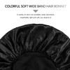 2 Pieces Silk Hat Women Satin Hair Night Soft Satin