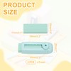 PATIKIL 8pcs Erasers, Sliding Elastic Eraser Push Pull Cute Pencil
