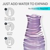 MODGY Expandable Flower Vase, Plastic Decorative Modern Foldable Printed Vases
