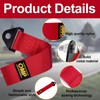 Pack of 2 Car Bumper Tow Loop, High-Strength Nylon Tow