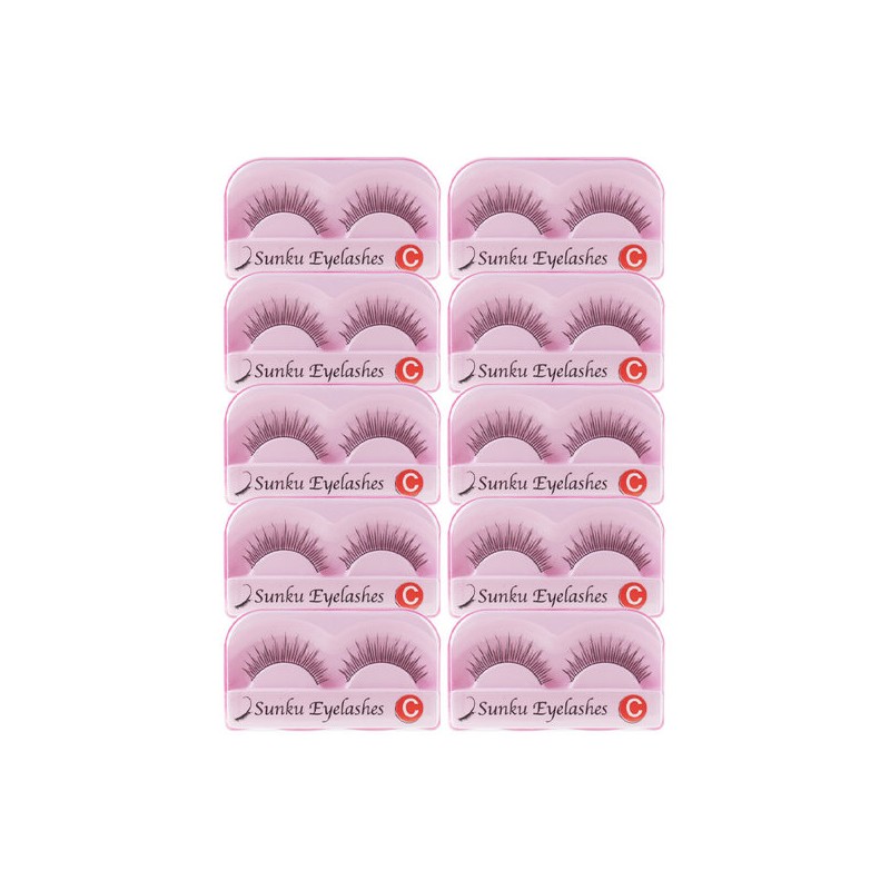 Princia Precursor Eyelashes C (10 pairs) / 프린시아 선구 속눈썹