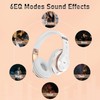 Bluetooth Headphones Over Ear, 6S Foldable Wireless Headphones with 6