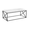 Safdie & Co. Coffee Table, Marble