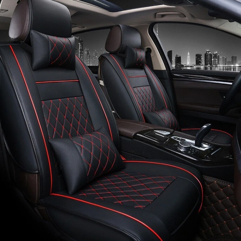 Geartronics For Toyota RAV4 Front+Rear Car Seat Covers 5-Seats Protector
