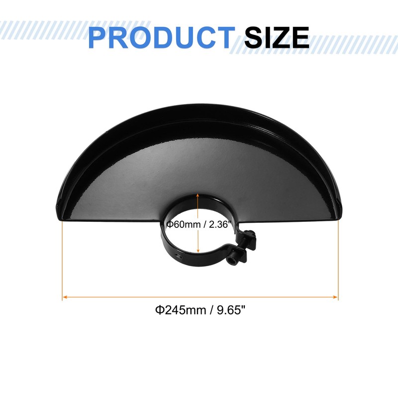 uxcell Grinder Guard 9" 245mm Dia Metal Angle Grinder Guard