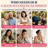 Calcium Citrate 1200mg with Vitamin D3 Gummies for Women &