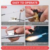 Weed Torch Propane Burner with High Output 1,200,000 BTU, Propane