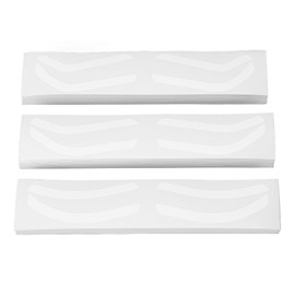 Augenbrauen-Airbrush-Aufkleber, 150 Blatt Augenbrauen-Tattoo-Hilfsaufkleber, Einweg-Augenbrauenformungsschablone, Augenbrauen-Tönungsaufkleber für Alle Gesichtsformen und