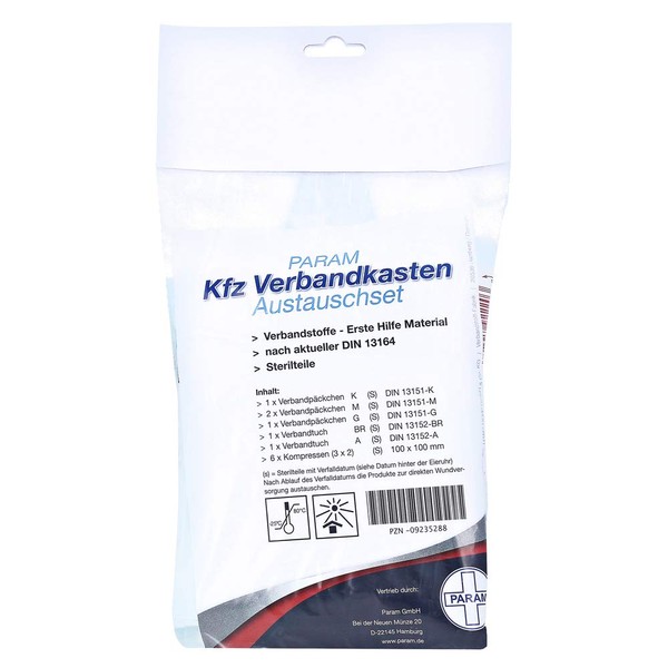 First aid kit replacement kit for car 13164 Param