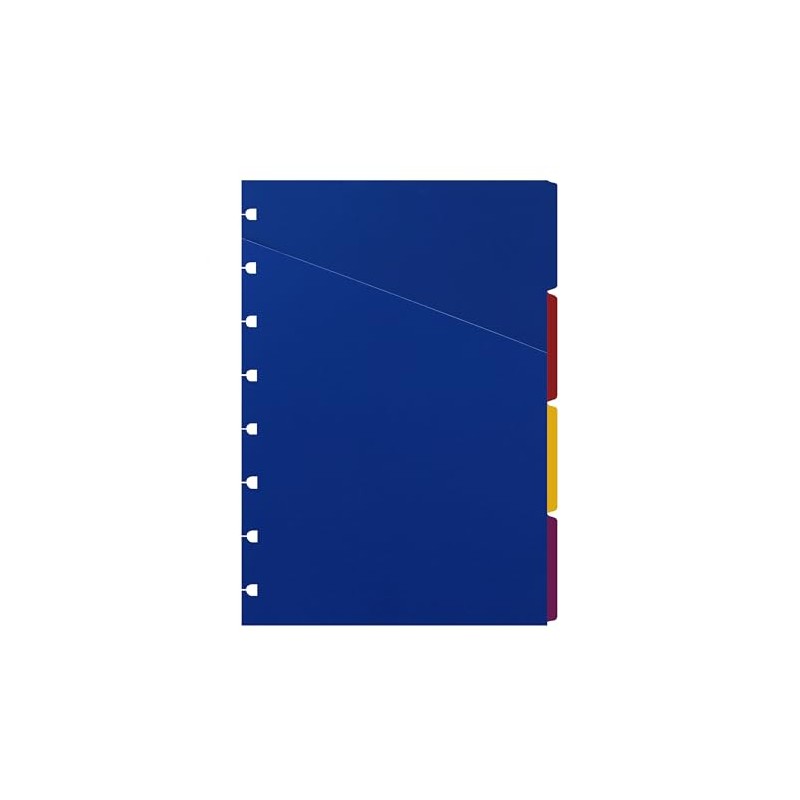 Filofax A5 Notebook refills Classic Bright indices assorted 152014