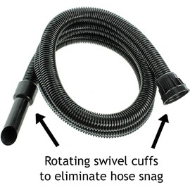 FIND A SPARE Replacement Vacuum Hose for Henry Hetty Hoover - 2.5m Pipe Attachment with 32mm Fitting - Spare Parts Cleaning Adaptor Tool