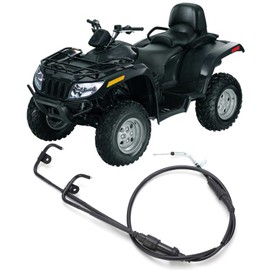 Choke Cable 2004 650 V Twin,Arctic Cat 650 V2 Choke,Choke Cable 0487‑033 Metal Replacement For Arctic 650 4X4 V2 Automatic 2006
