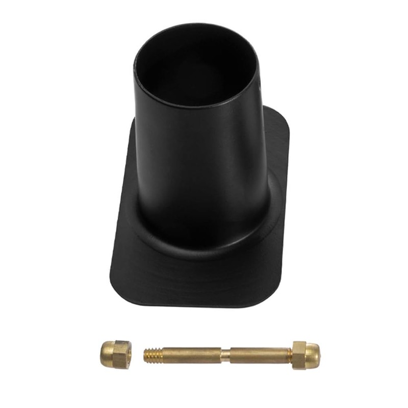 Namvo Rain Chains Aluminium Black Powder Coated Gutter Downspout Adapter
