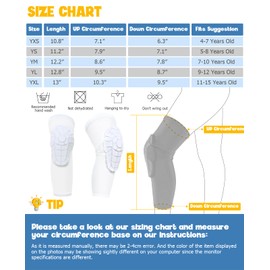 AceList Knee Pads for Kids/Youth (Ages 5-15) - Shield Kneepads for Sports - Ideal kneePad for Basketball, Baseball, Football, Wrestling, Volleyball - Kids' Cycling Protective Gear - Great Gift Ideal