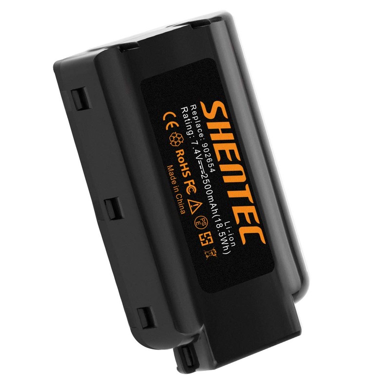 Shentec 2 Pack 7.4V 2.5Ah Battery Compatible with Paslode 902654